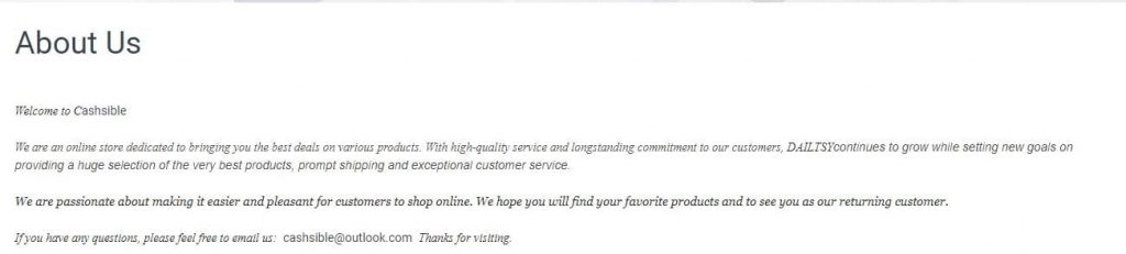 Cashible About Us