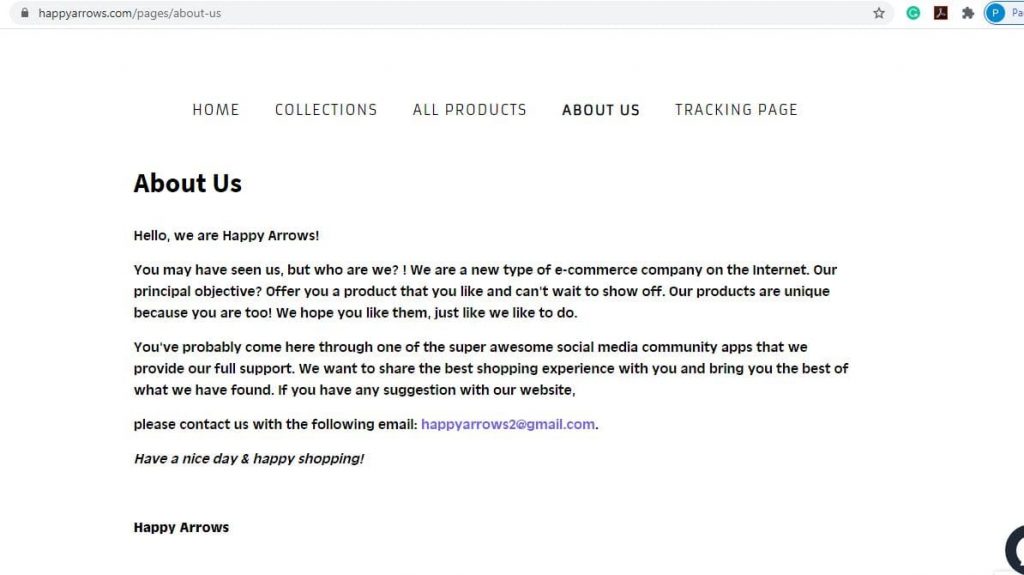 Happyarrows About Us