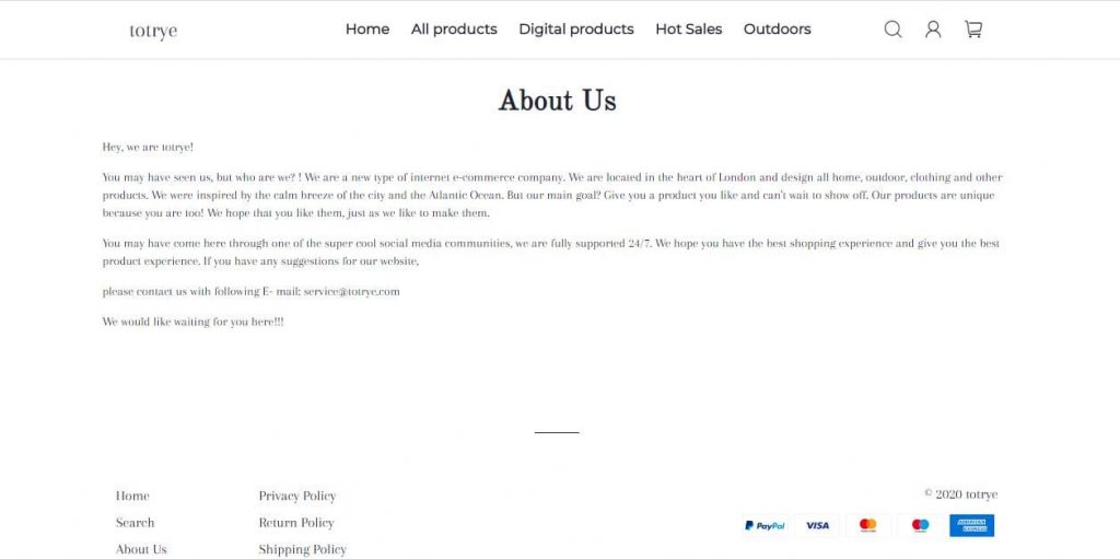 Totrye About Us