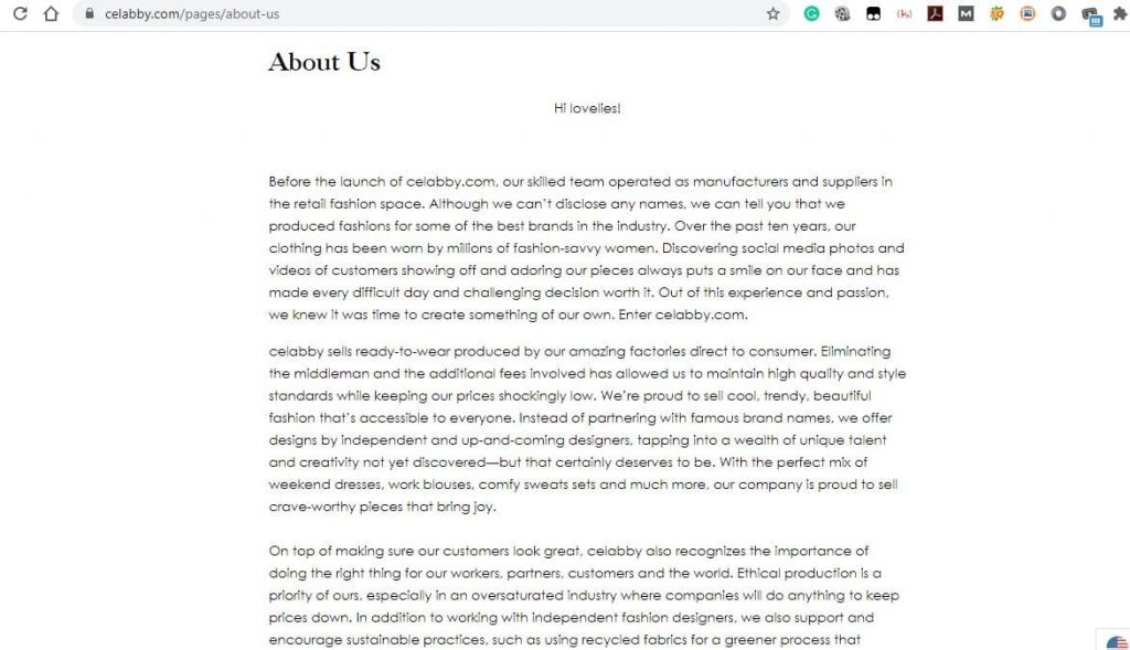 Celabby About Us