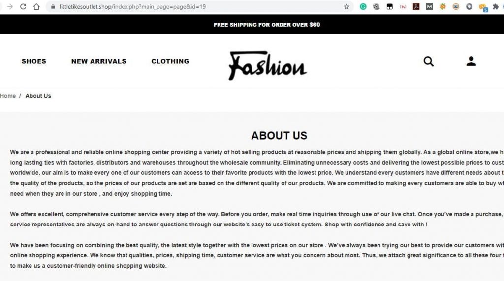 Littletikesoutlet.shop About Us