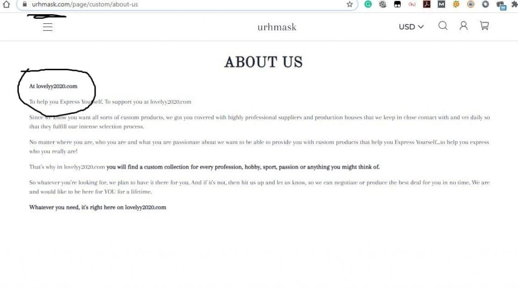 Urhmask About Us