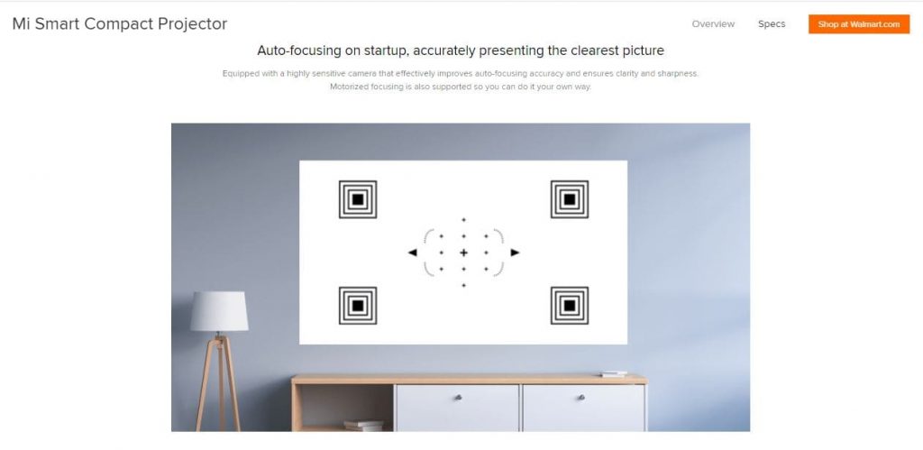 Mi Smart Compact Projector Image1