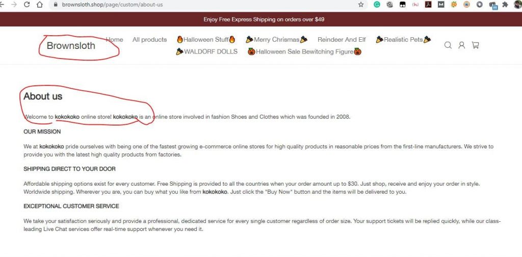 Brownsloth About Us