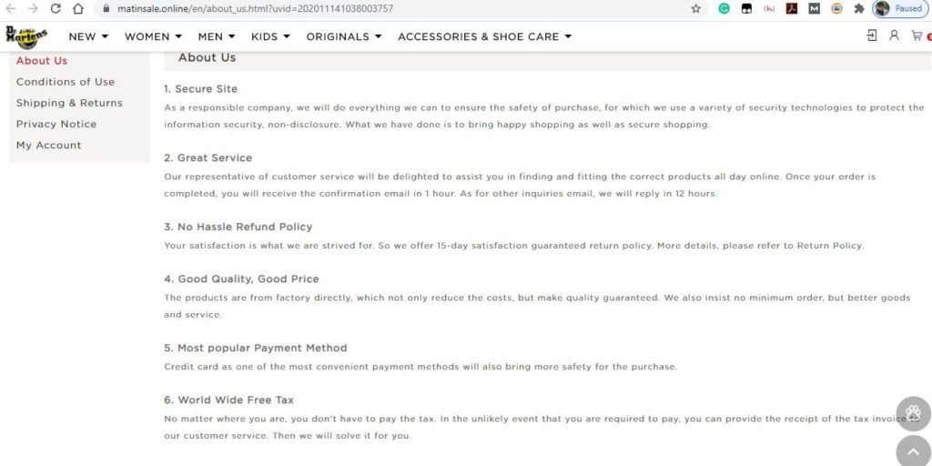 Matinsale About Us
