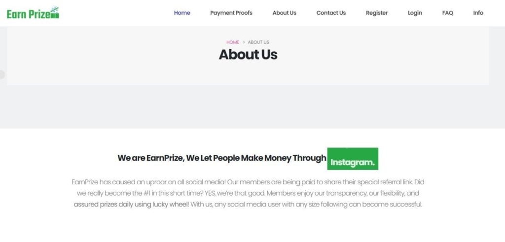 Earnprize About Us