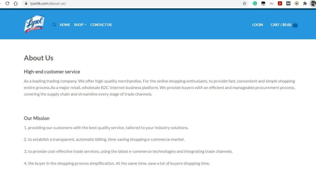 Lysoltk About Us