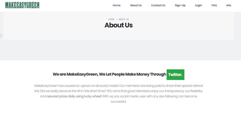 Makeeasygreen About Us