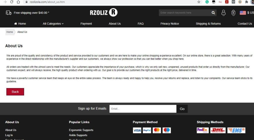 Rzolizola About Us