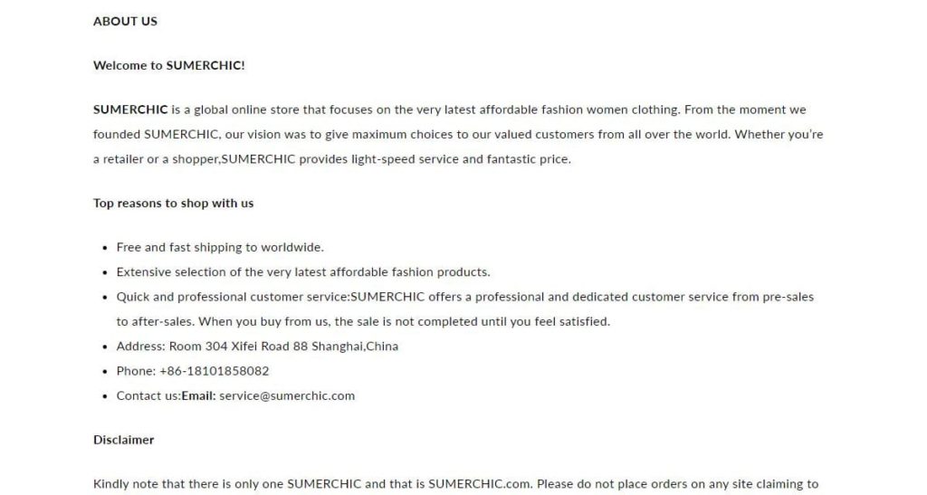 Sumerchic About Us