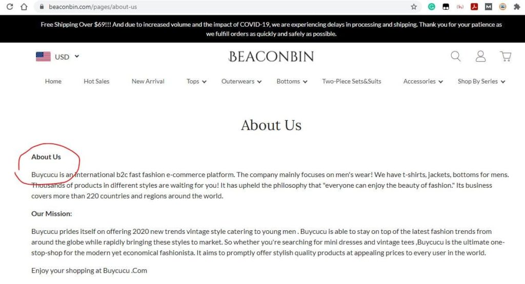 Beaconbin About Us