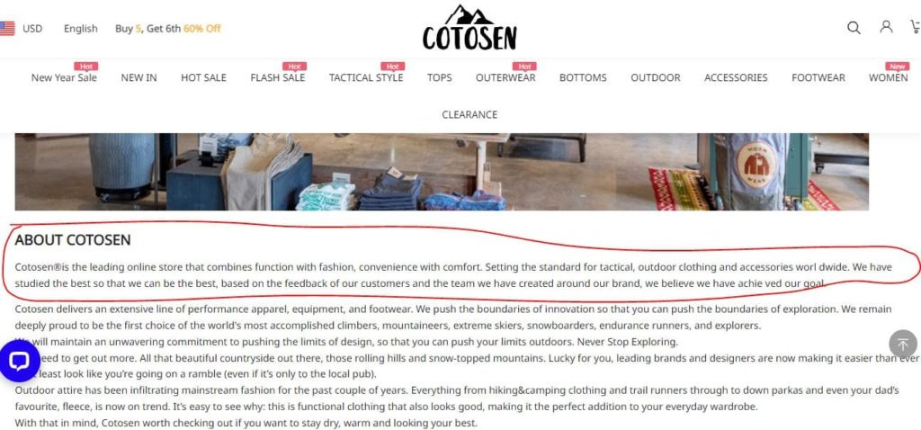 Cotosen About Us