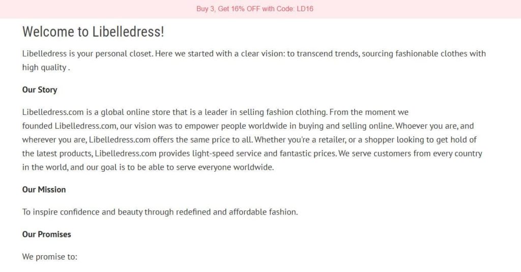 Libelledress About Us