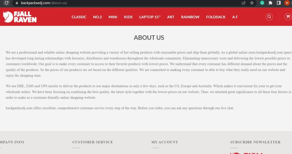 Backpacksedj About Us