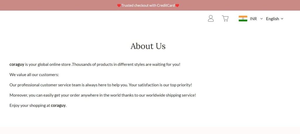 Coraguy About Us