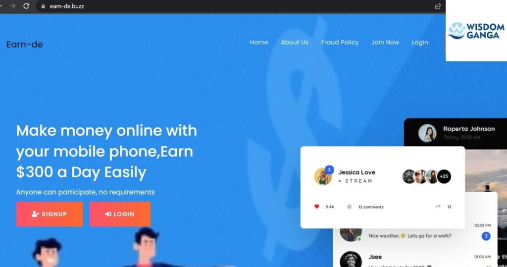 Earn-de Image
