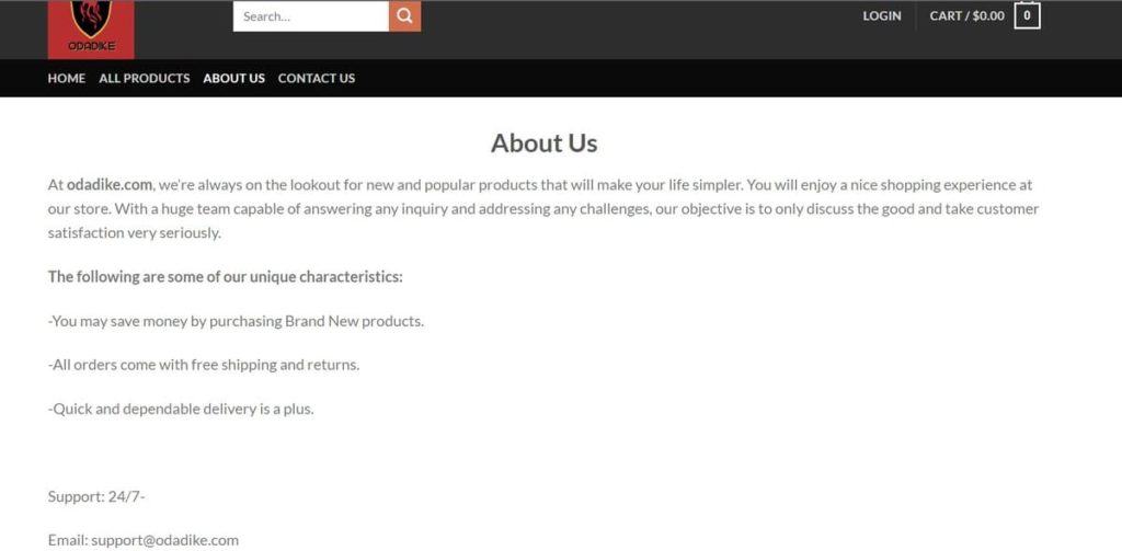 Odadike About Us