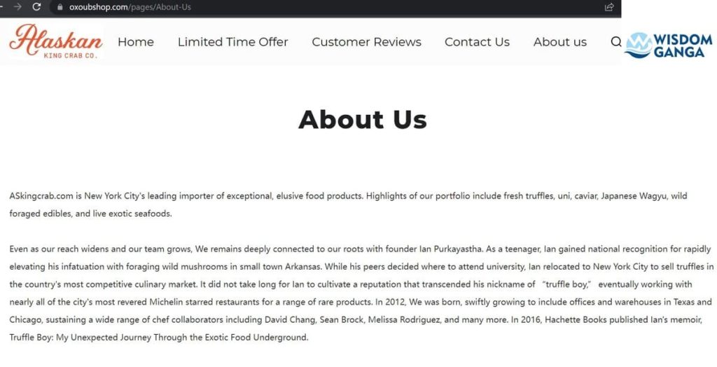 Oxoubshop About Us