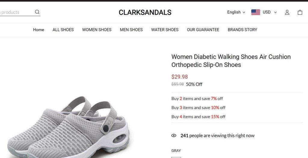 Clarksandals Product Image