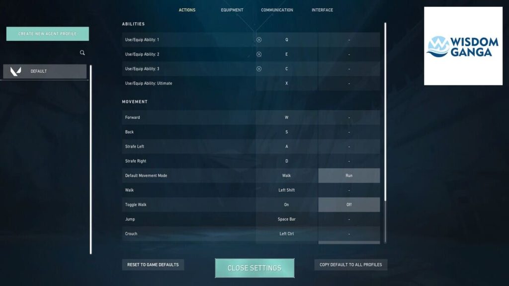 Boaster Valorant Settings - Boaster Keybind Image