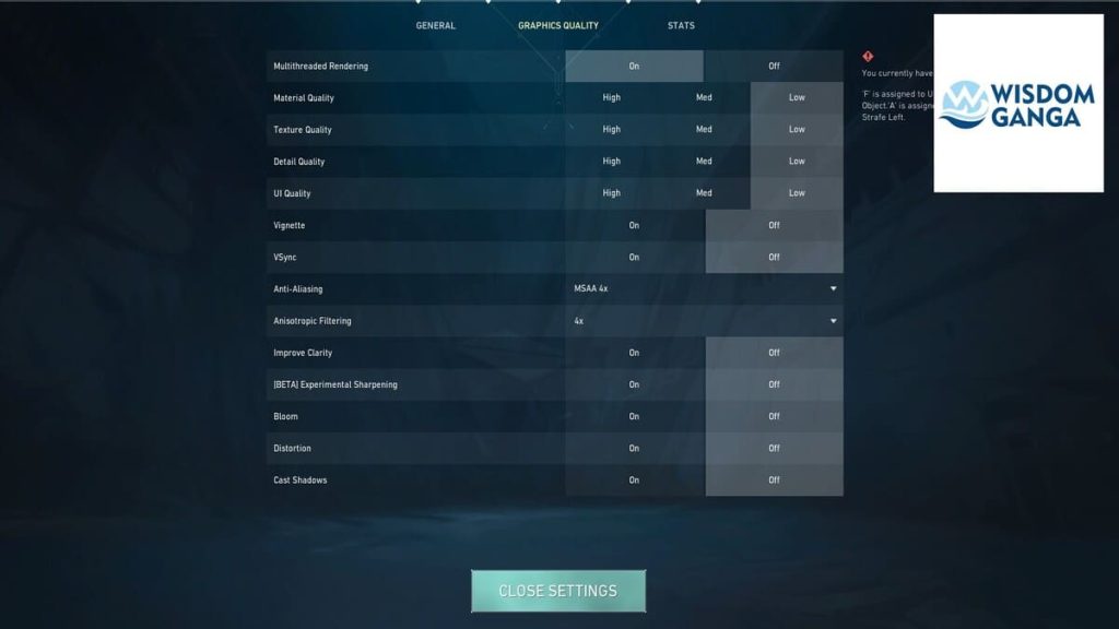 Scream Valorant Settings - Scream Video Settings Image