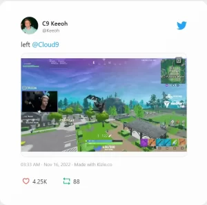 Why Keeoh Left Cloud9 image