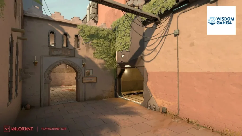 A Teleporter Exit and A Bath Entrance After