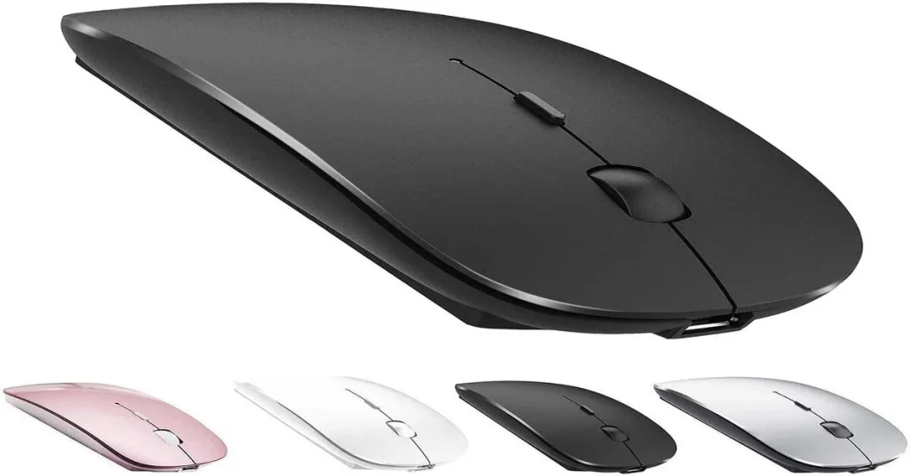 Best Bluetooth Mouse Under 20 - ZERU Rechargeable Wireless Mouse