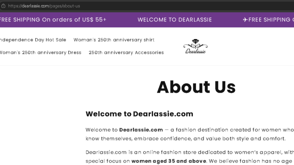 Dearlassie About Us