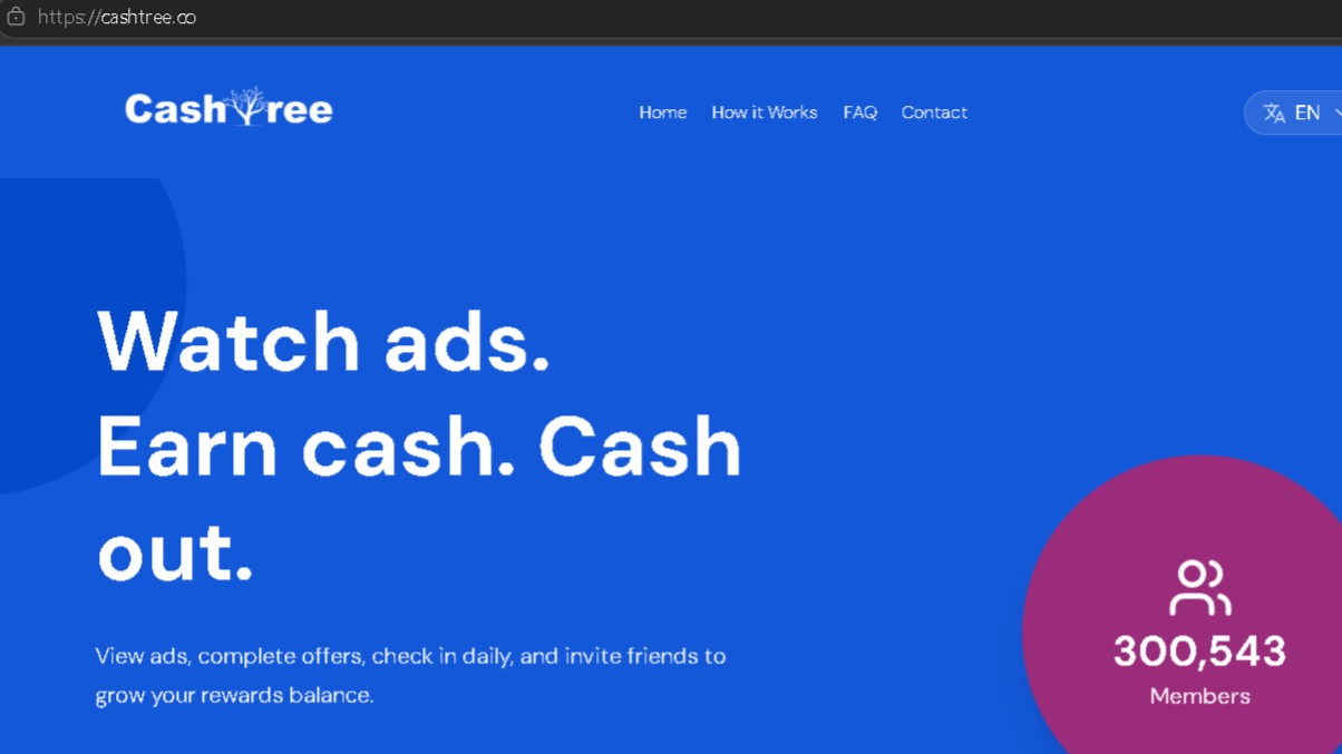 Cashtree.co Scam