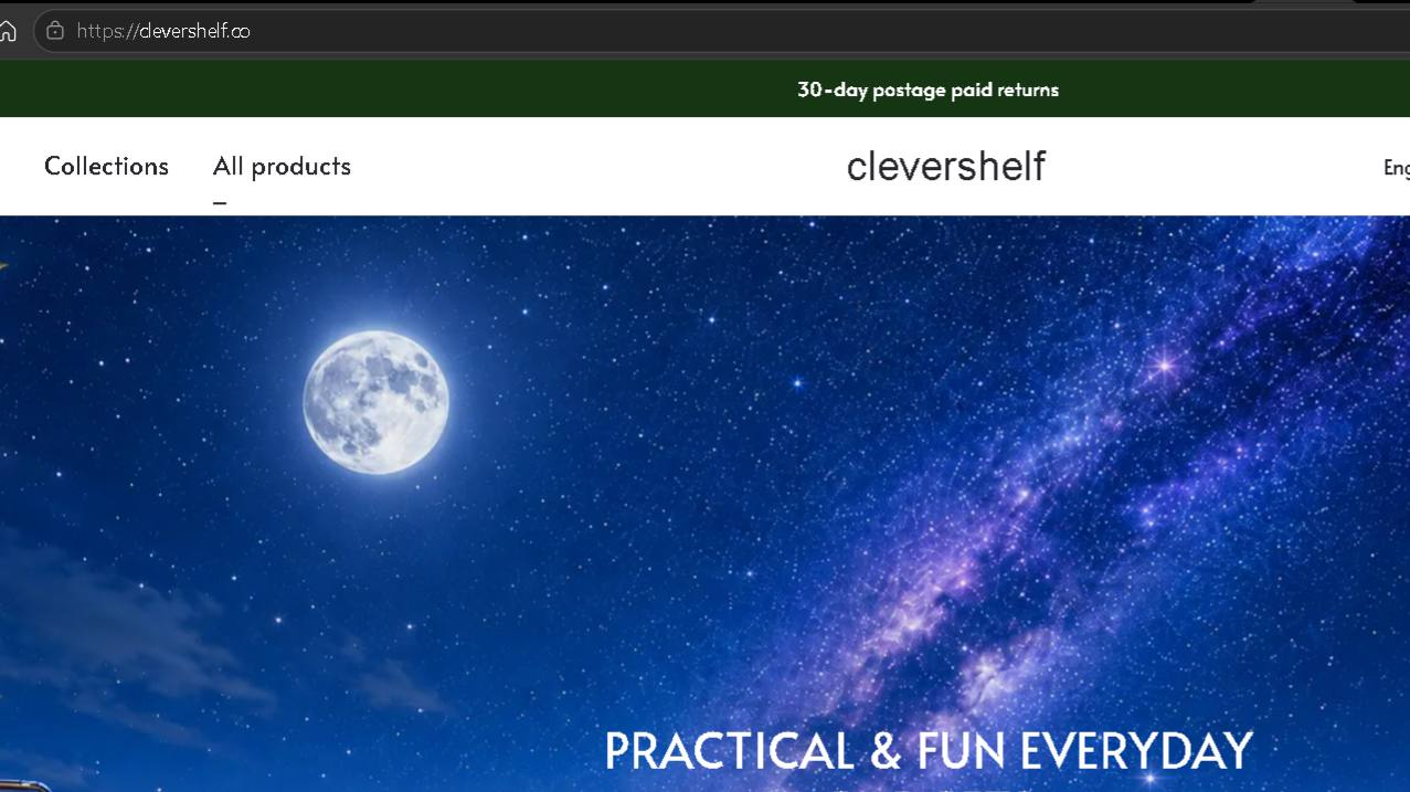 Clevershelf.co scam