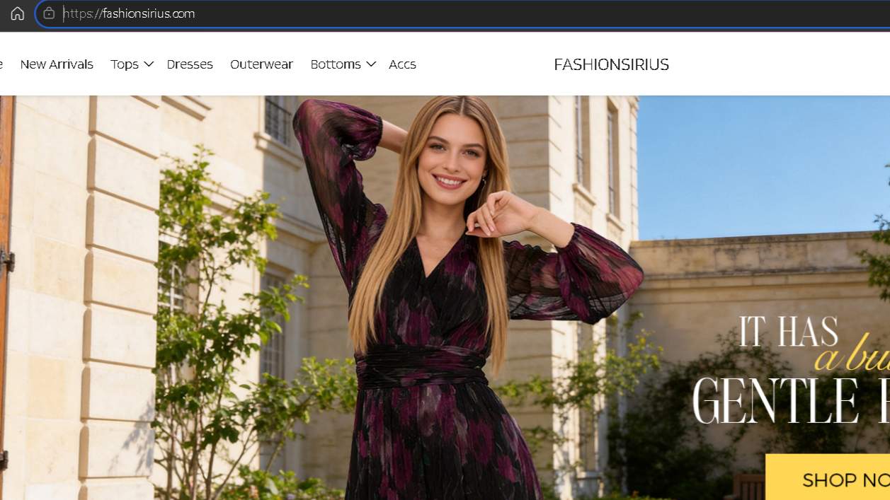Fashionsirius Scam