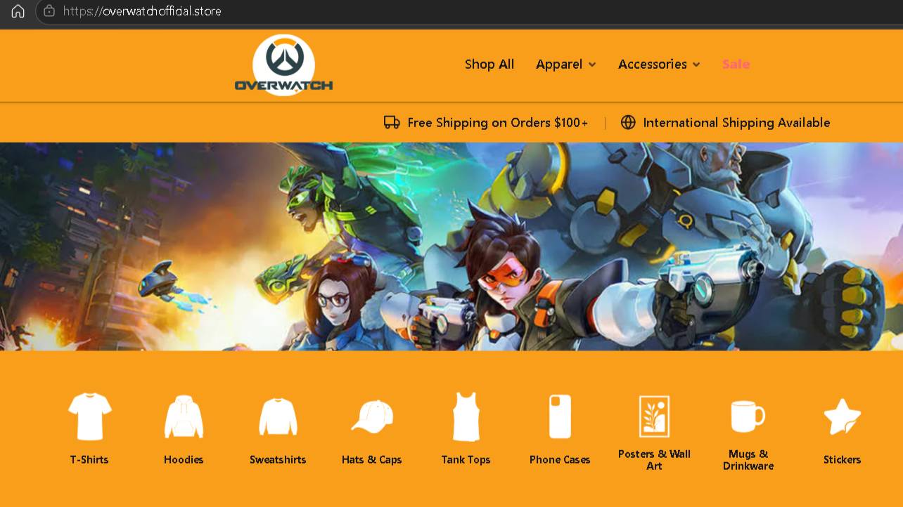Overwatchofficial.store Scam