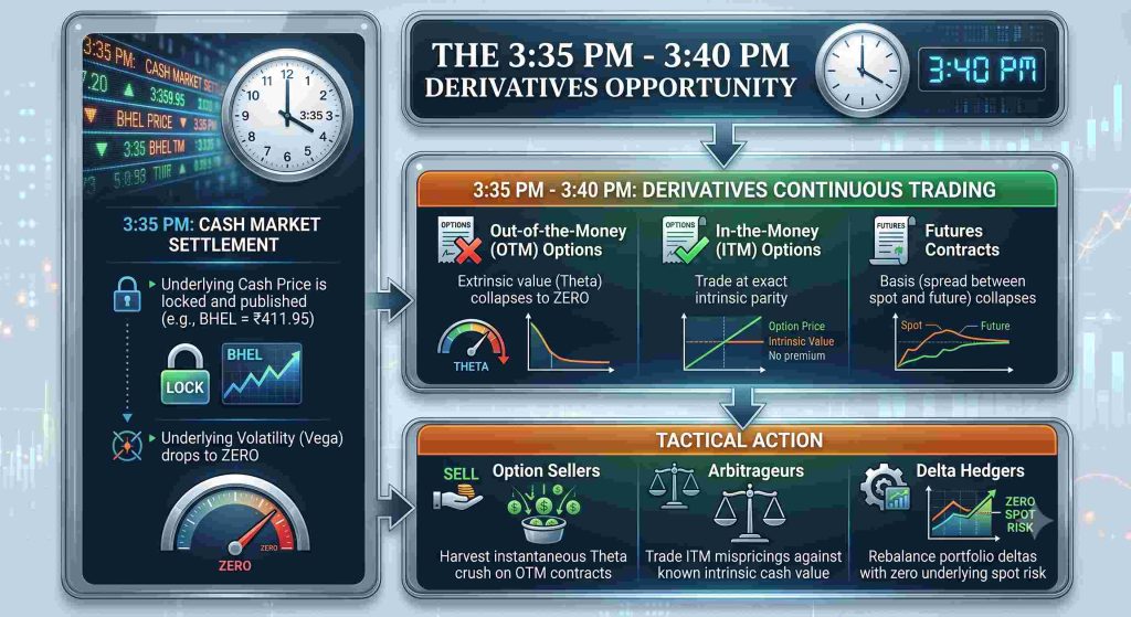 THE 3:35 PM - 3:40 PM DERIVATIVES OPPORTUNITY