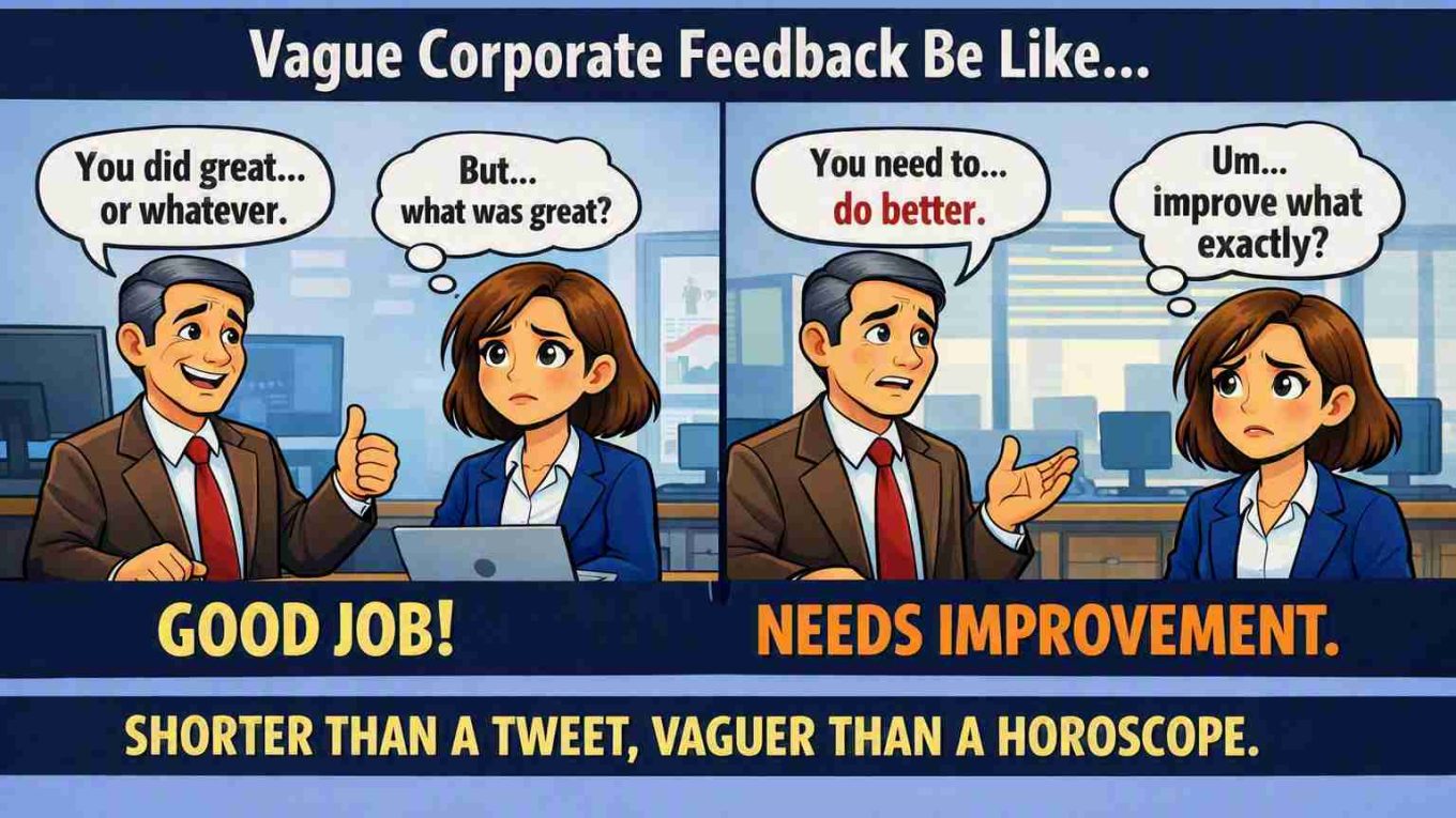 Why Is Feedback Always Vague