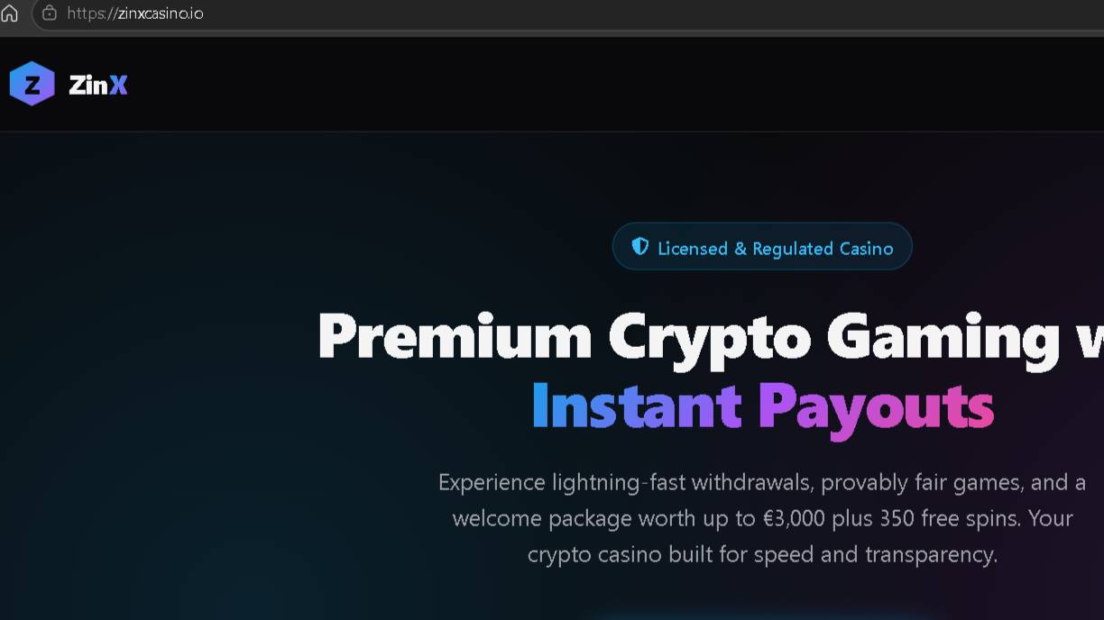 Zinxcasino Scam