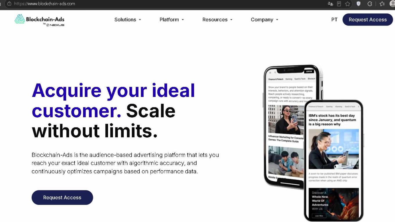 Blockchain‑Ads Screenshot
