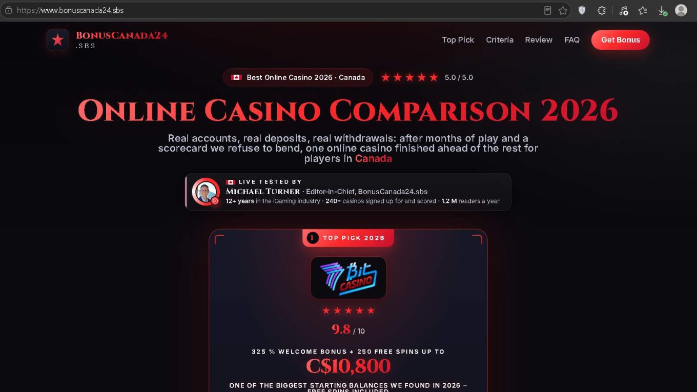 Bonuscanada24.sbs Scam Review