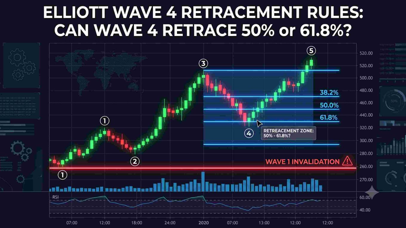 Can Wave 4 Retrace 50% or 61.8% WG