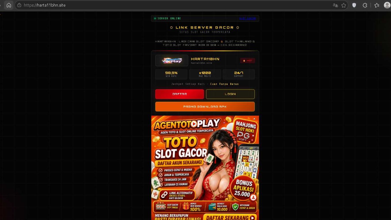 Harta11bhn.site Scam Screenshot