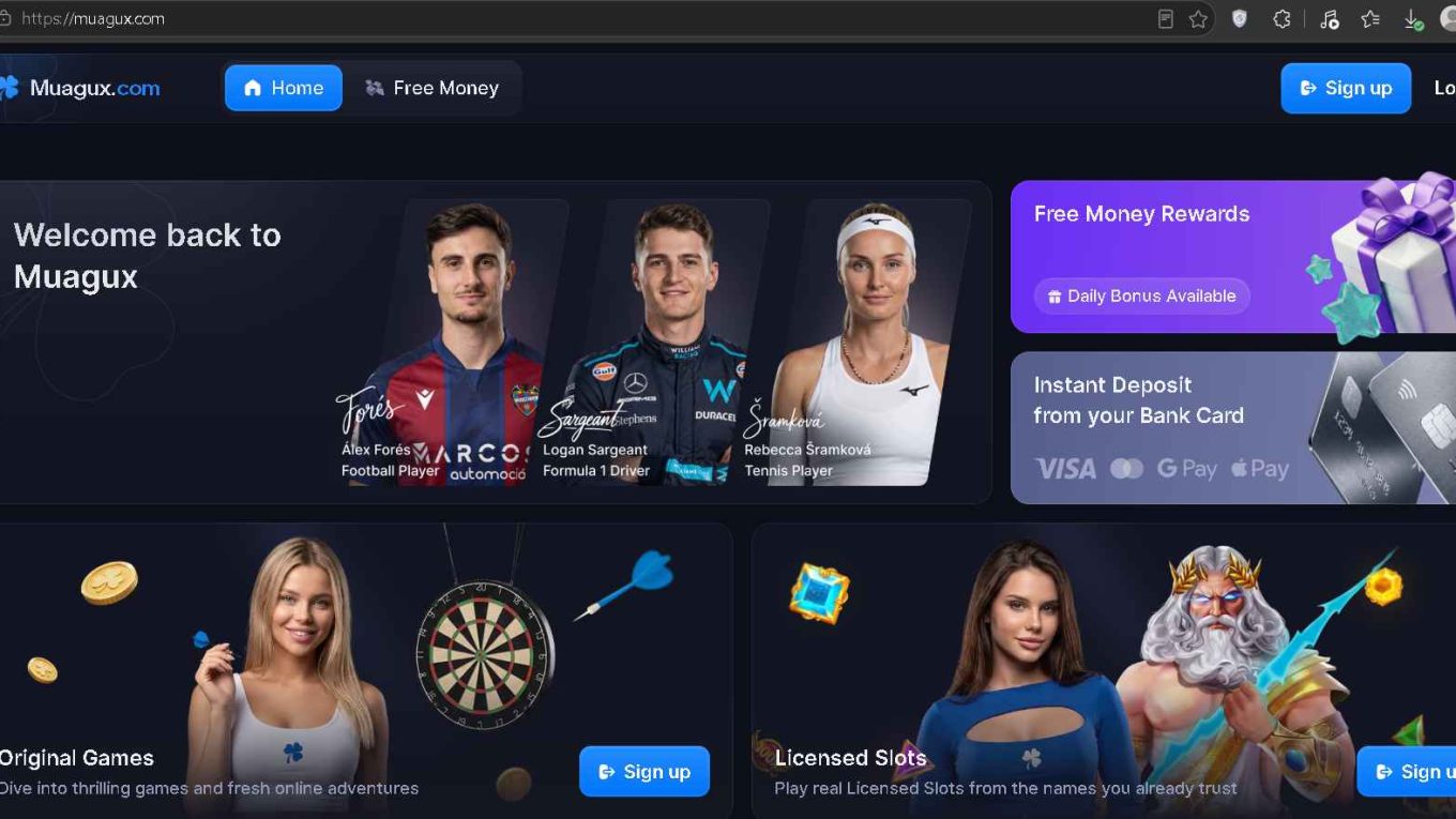 Muagux Scam Screenshot