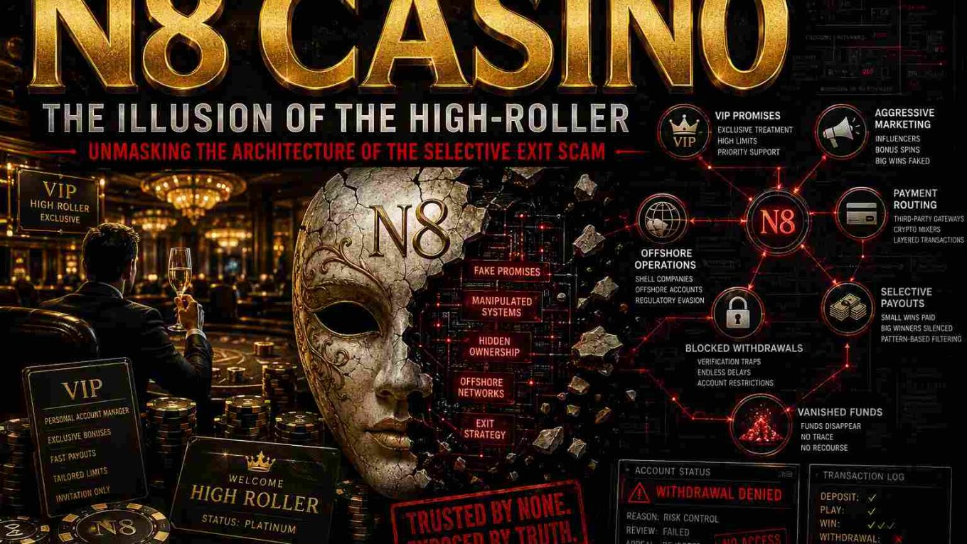 N8 Casino Scam Review