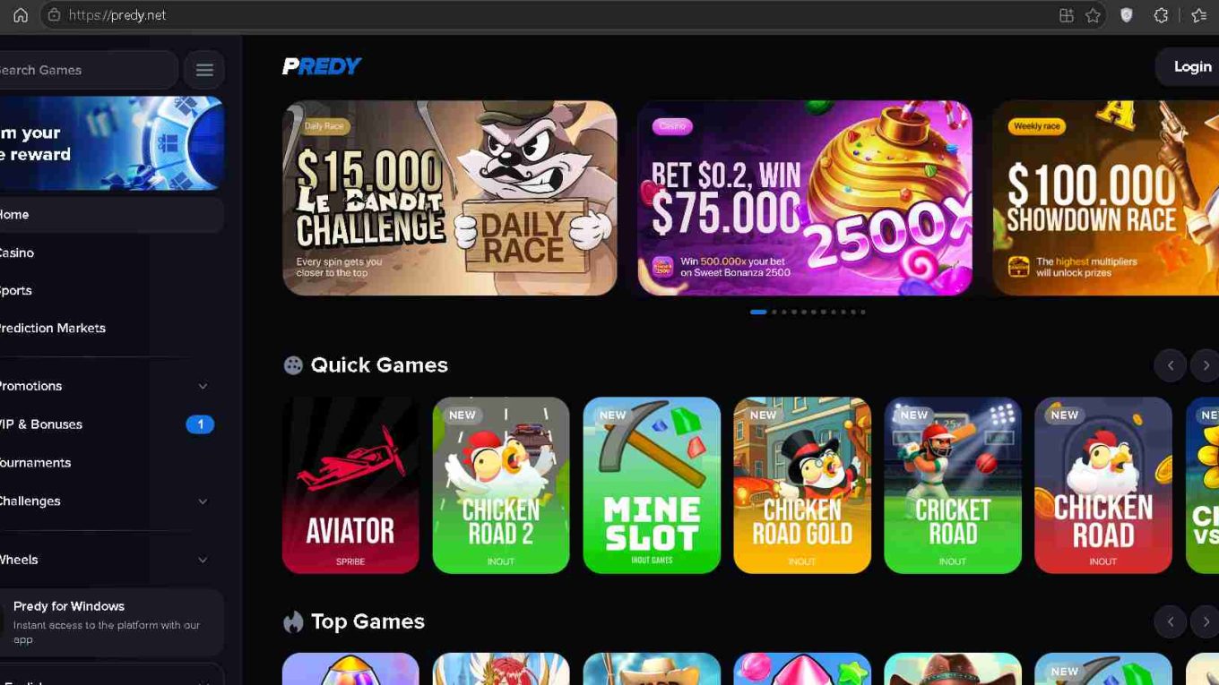 Predy.net Review Screenshot