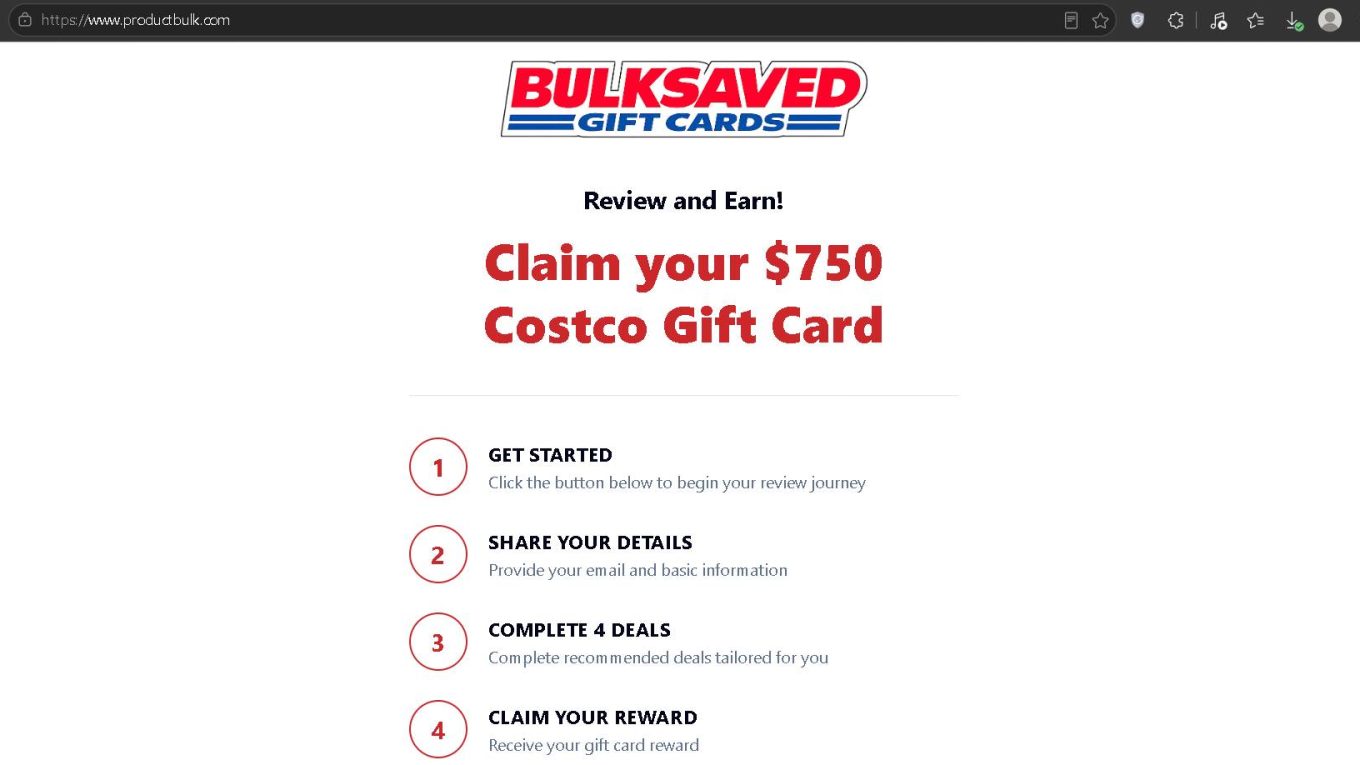 ProductBulk Scam Review