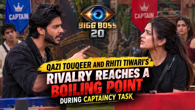 Qazi Touqeer and Rhiti Tiwari's Heated Exchange